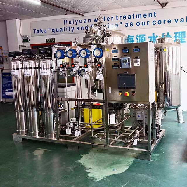 Sistema de generación de agua purificada para la industria farmacéutica